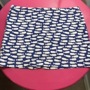 Vineyard Vines Whale Mini Skirt 🐳 (size 12)